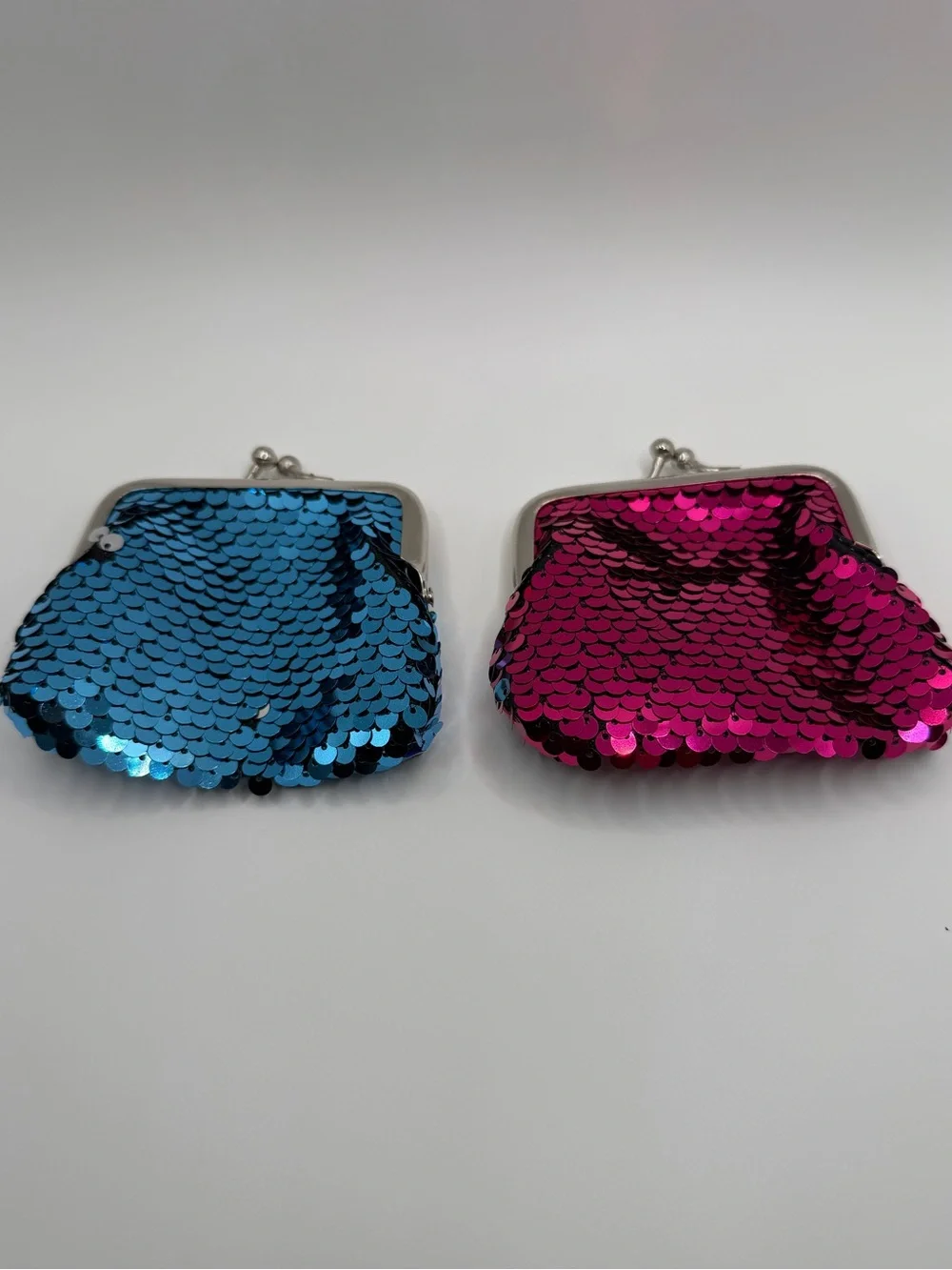 Sequin Coin Purse with kisslock